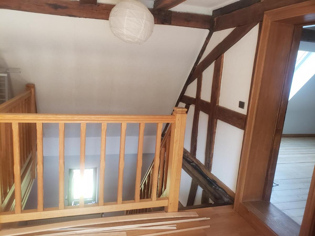 GITE AU PETIT RUISSEAU-Etage et combles-maison alsacienne 4 personnes 3 nuitées minimum Langensoultzbach Exterior foto
