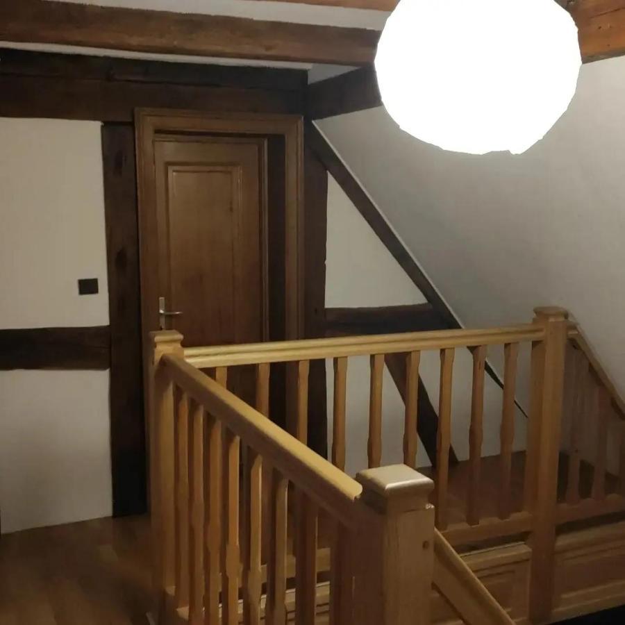 GITE AU PETIT RUISSEAU-Etage et combles-maison alsacienne 4 personnes 3 nuitées minimum Langensoultzbach Exterior foto