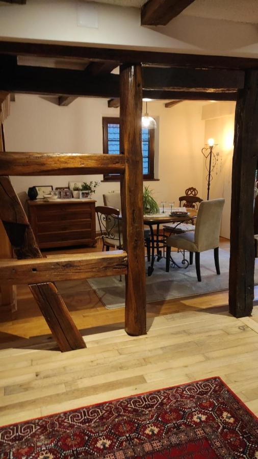 GITE AU PETIT RUISSEAU-Etage et combles-maison alsacienne 4 personnes 3 nuitées minimum Langensoultzbach Exterior foto