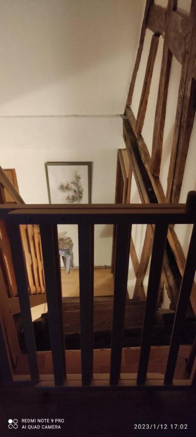 GITE AU PETIT RUISSEAU-Etage et combles-maison alsacienne 4 personnes 3 nuitées minimum Langensoultzbach Exterior foto